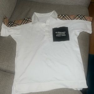 Kids Burberry polo